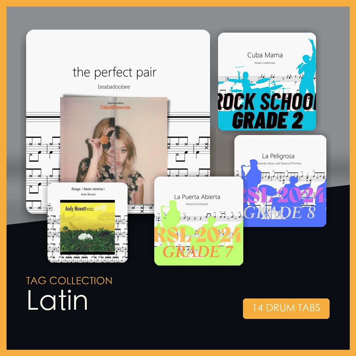 Latin 鼓谱合集封面