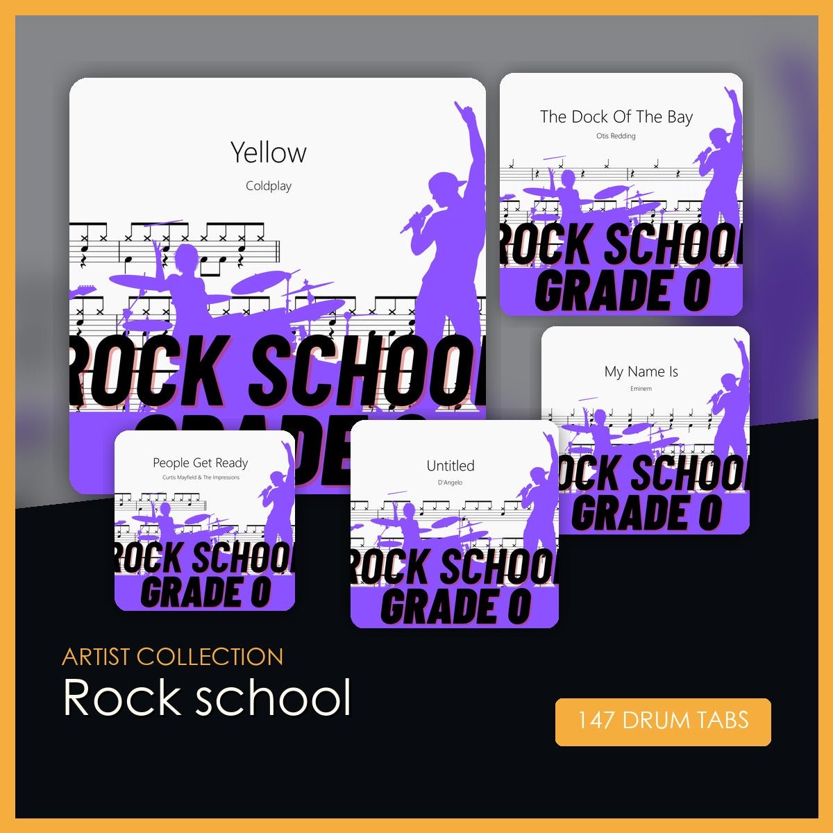 Rock school 鼓譜合集 - 鼓譜 Drumtabs ドラム楽譜