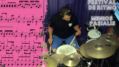Festival De Ritmo by Menios Pasialis  Drum Cover