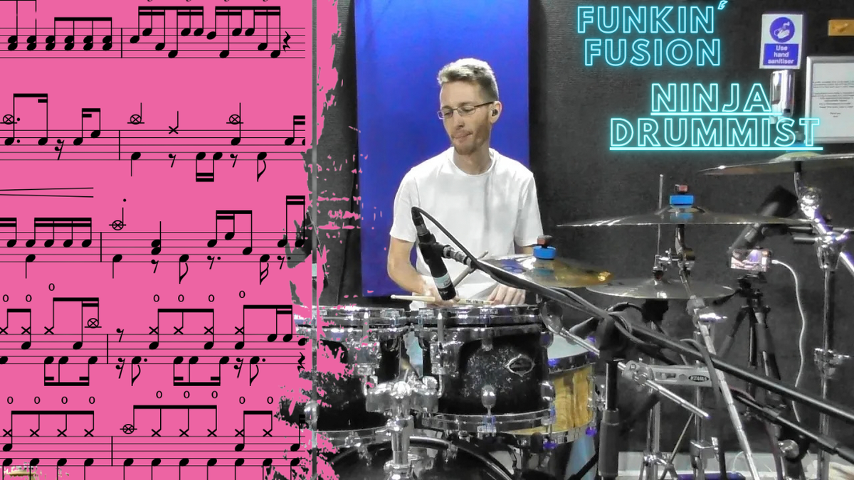 Funkin' Fusion by Ninja Drummist Drum Cover