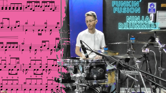 Funkin' Fusion by Ninja Drummist Drum Cover
