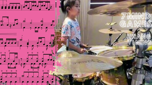 7 Mindgames—Kaz Rodriguez By Zhang Yi Ning Drum Cover - 鼓譜 Drumtabs ドラム楽譜