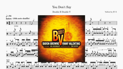 Double B Double V - You Don't Say