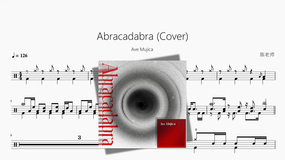 Abracadabra (Cover)【Ave Mujica】 - Good Sheet Music