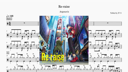 Argonavis - Re-raise - Good Sheet Music