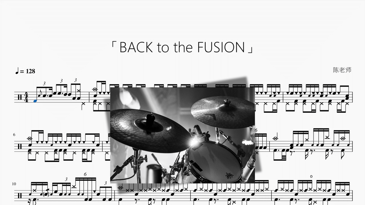 BACK to the FUSION - Good Sheet Music