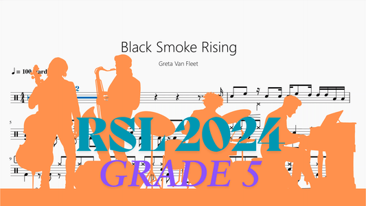 Black Smoke Rising【Rock school Lv5】 - 鼓譜 Drumtabs ドラム楽譜