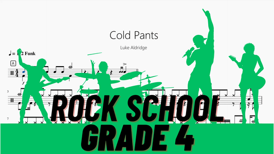 Cold Pants【Rock school Lv4】 - 鼓譜 Drumtabs ドラム楽譜
