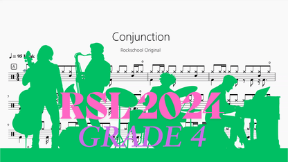 Conjunction【Rock school Lv4】 - 鼓譜 Drumtabs ドラム楽譜