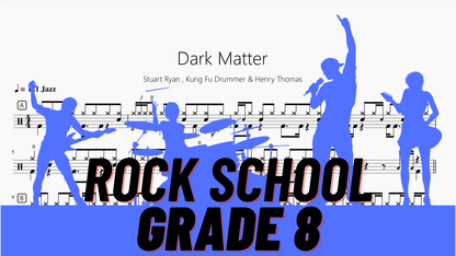 Dark Matter【Rock school Lv8】 - 鼓譜 Drumtabs ドラム楽譜