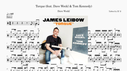Dave Weckl - Torque - 鼓譜 Drumtabs ドラム楽譜