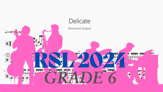 Delicate【Rock school Lv6】 - 鼓譜 Drumtabs ドラム楽譜