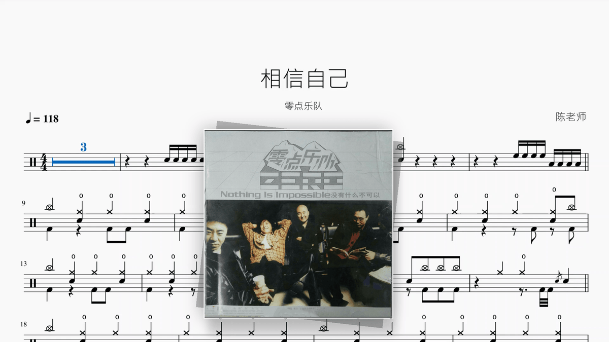 相信自己【零点乐队】 - Good Sheet Music