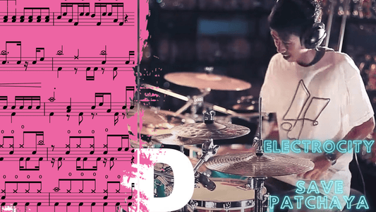 Electrocity Drpa by Save Patchaya Drum Cover - 鼓譜 Drumtabs ドラム楽譜