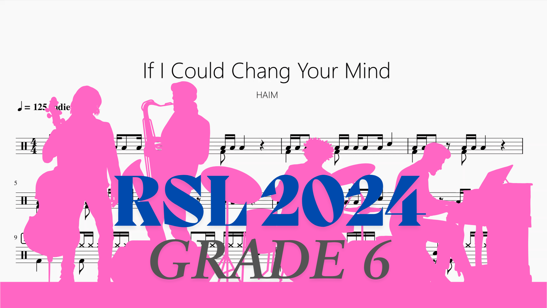 If I Could Chang Your Mind【Rock school Lv6】 - 鼓譜 Drumtabs ドラム楽譜