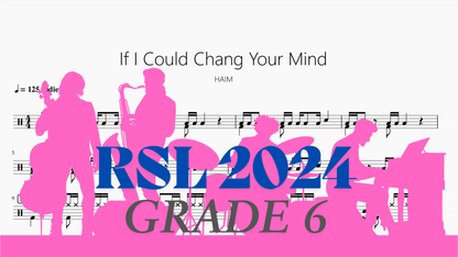 If I Could Chang Your Mind【Rock school Lv6】 - 鼓譜 Drumtabs ドラム楽譜