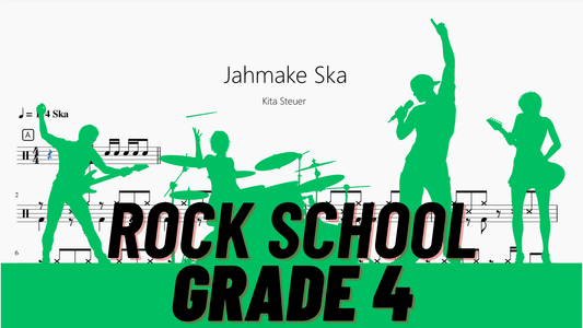Jahmake Ska【Rock school Lv4】 - 鼓譜 Drumtabs ドラム楽譜