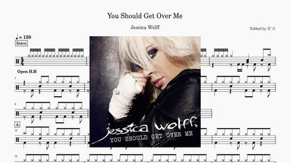 Jessica Wolff - You Should Get Over Me - 鼓譜 Drumtabs ドラム楽譜