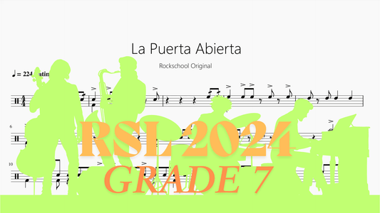 La Puerta Abierta【Rock school Lv7】 - 鼓譜 Drumtabs ドラム楽譜