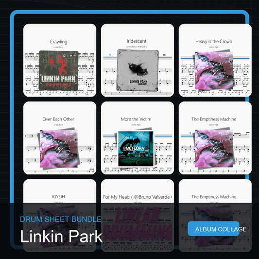 Linkin Park 鼓譜打包合集 - 鼓譜 Drumtabs ドラム楽譜