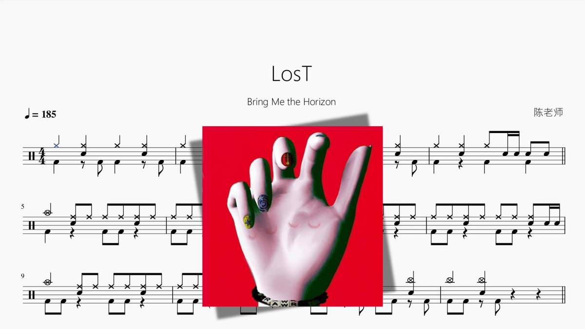 LosT【Bring Me The Horizon】 - Good Sheet Music