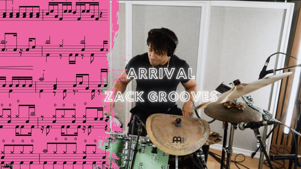 Arrival By Zack Grooves Drum Cover