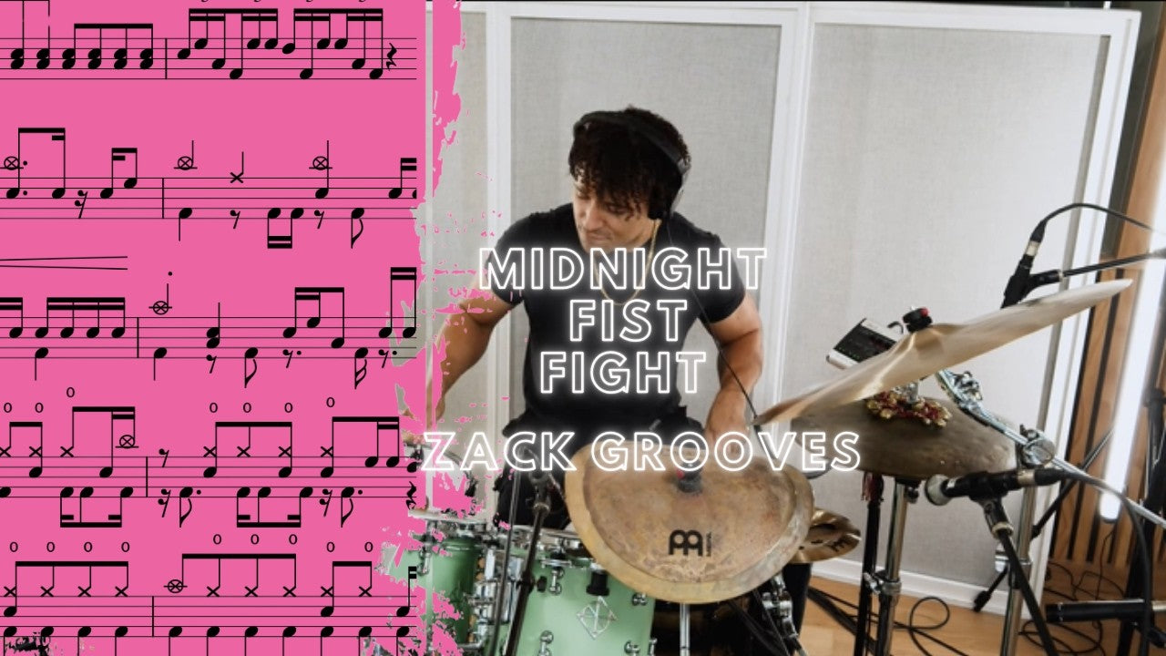 Midnight Fistfight By Zack Grooves Drum Cover