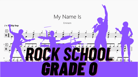 My Name Is【Rock school Lv0】 - 鼓譜 Drumtabs ドラム楽譜