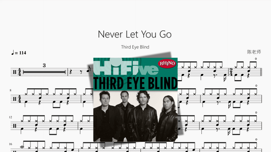 Never Let You Go【Third Eye Blind】 - Good Sheet Music