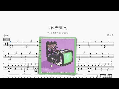 不法侵入【ずっと真夜中でいいのに。】