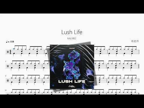 Lush Life【NALYRO】 动态鼓谱视频