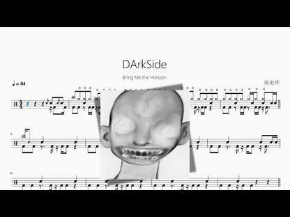 DArkSide【Bring Me the Horizon】 动态鼓谱视频