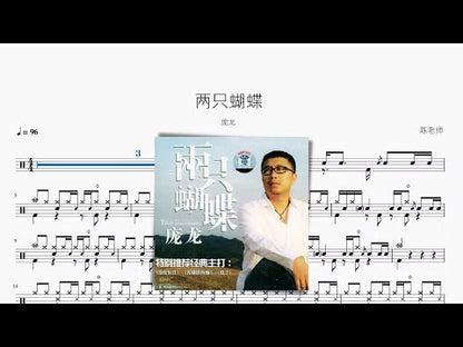 兩隻蝴蝶 | 龐龍