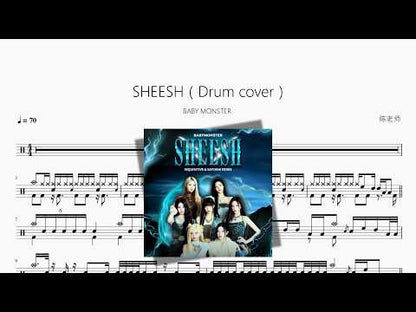 SHEESH（Drum cover）【BABY MONSTER】