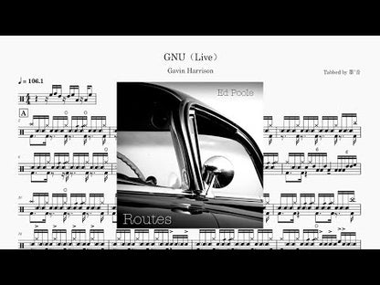 Gavin Harrison - GNU(live）