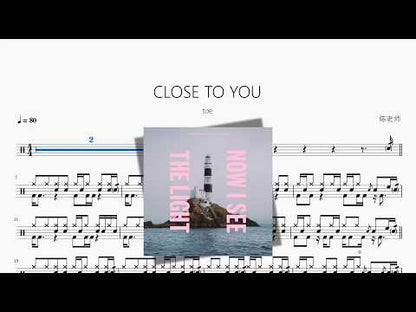 CLOSE TO YOU【toe】