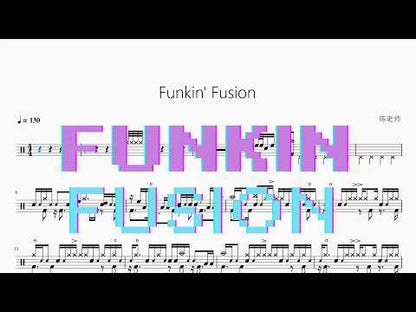 Funkin' Fusion 动态鼓谱视频