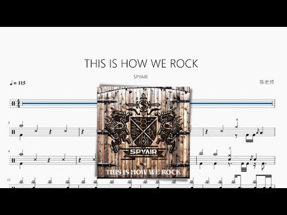 THIS IS HOW WE ROCK【SPYAIR】
