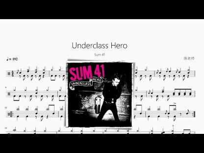 Underclass Hero【Sum 41】