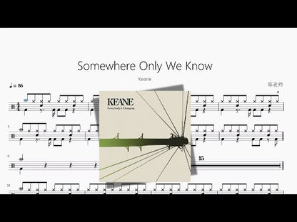 Somewhere Only We Know【Keane】