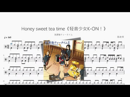 Honey sweet tea time《K-ON!K ON！》【Ho-kago Tea Time】