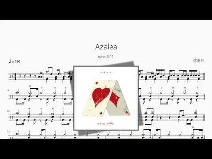 Azalea【nano.RIPE】 动态鼓谱视频