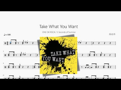 Take What You Want【ONE OK ROCK & 5 Seconds of Summer】
