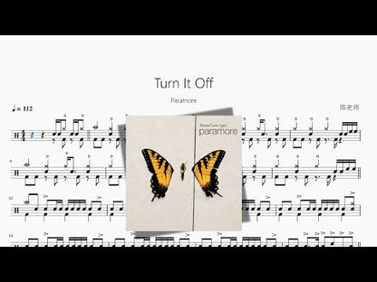 Turn It Off【Paramore】