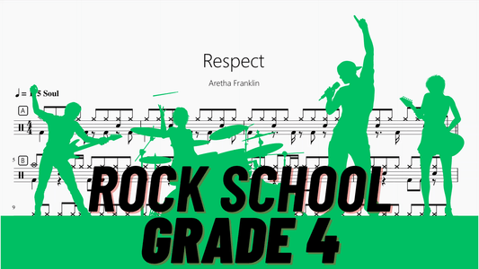 Respect【Rock school Lv4】 - 鼓譜 Drumtabs ドラム楽譜