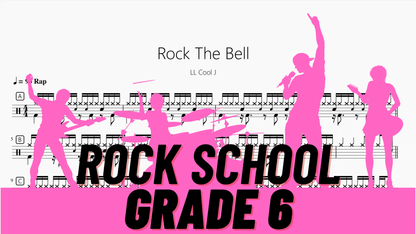 Rock The Bell【Rock school Lv6】 - 鼓譜 Drumtabs ドラム楽譜