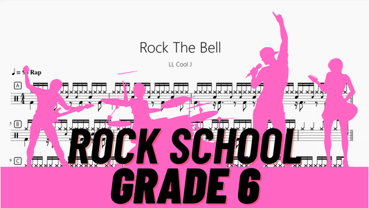 Rock The Bell【Rock school Lv6】 - 鼓譜 Drumtabs ドラム楽譜