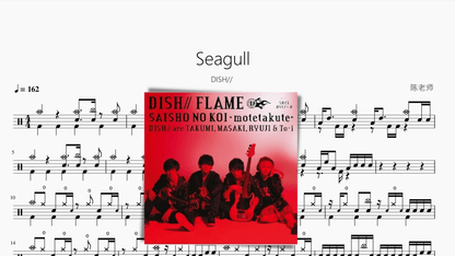 Seagull - 鼓譜 Drumtabs ドラム楽譜