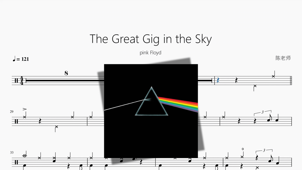 The Great Gig in the Sky【Pink Floyd】 - Good Sheet Music
