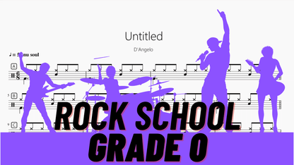 Untitled【Rock school Lv0】 - 鼓譜 Drumtabs ドラム楽譜